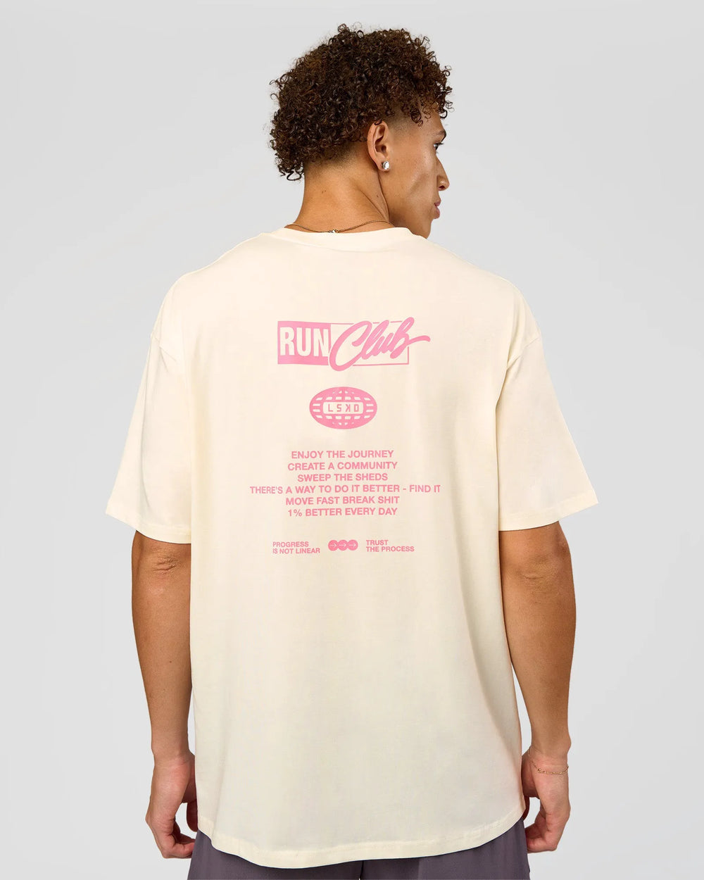 Off White-Candy Pink