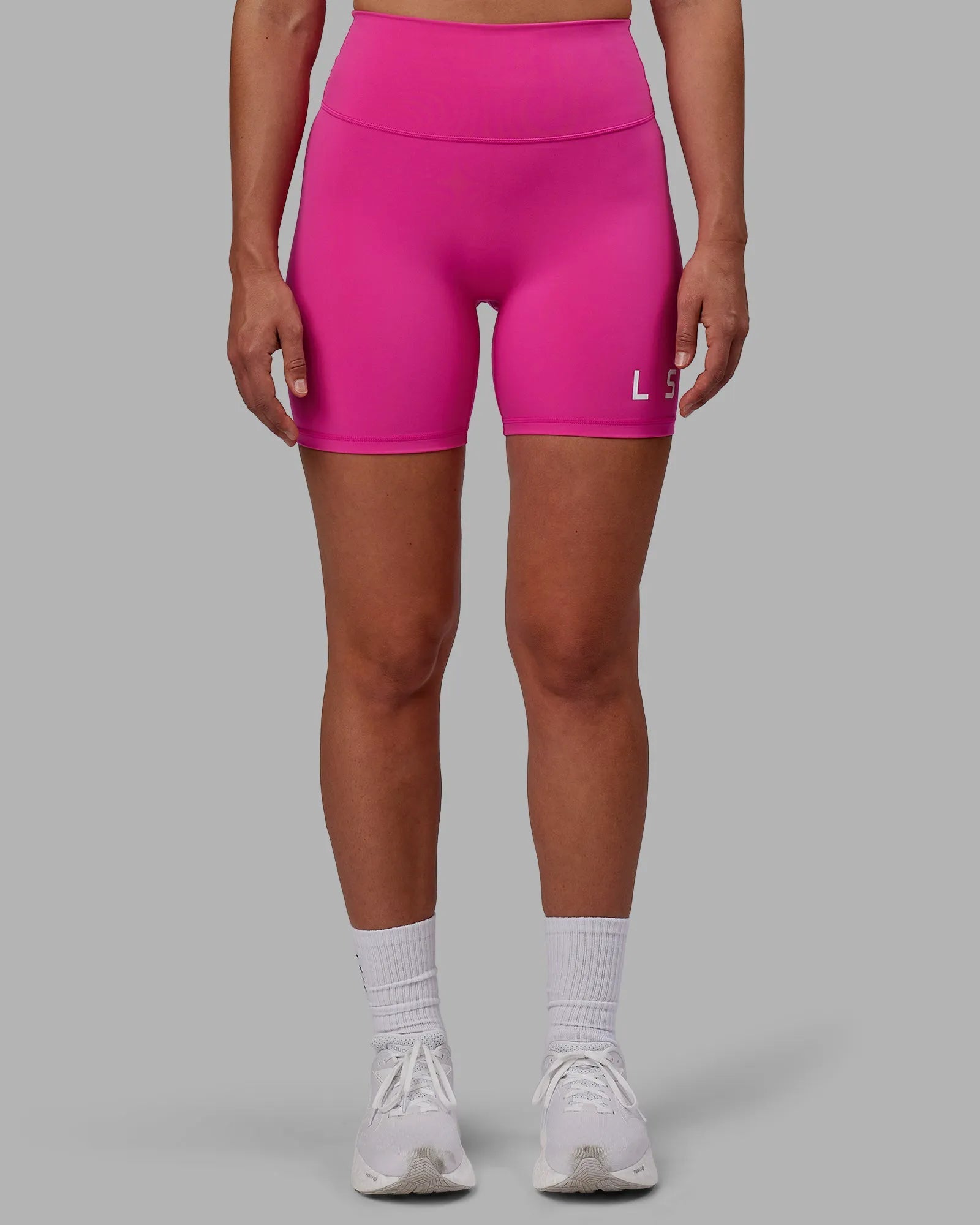 Fuchsia Pink-White