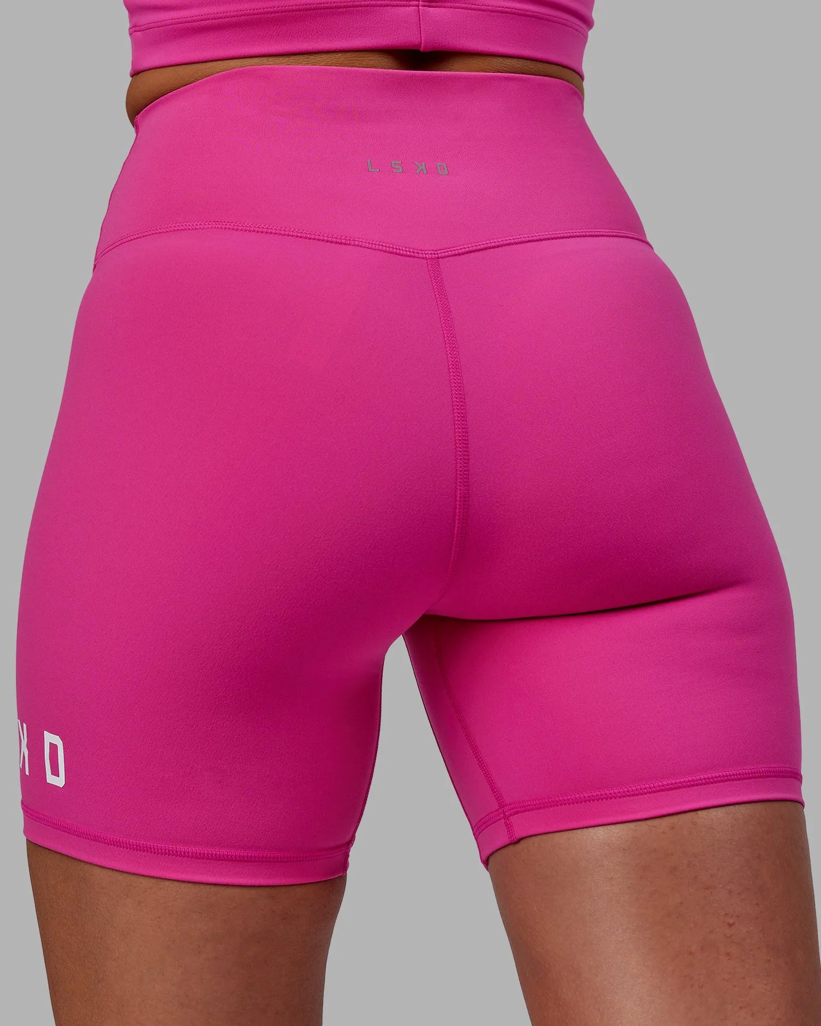 Fuchsia Pink-White
