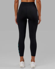 Black-Hyper Teal