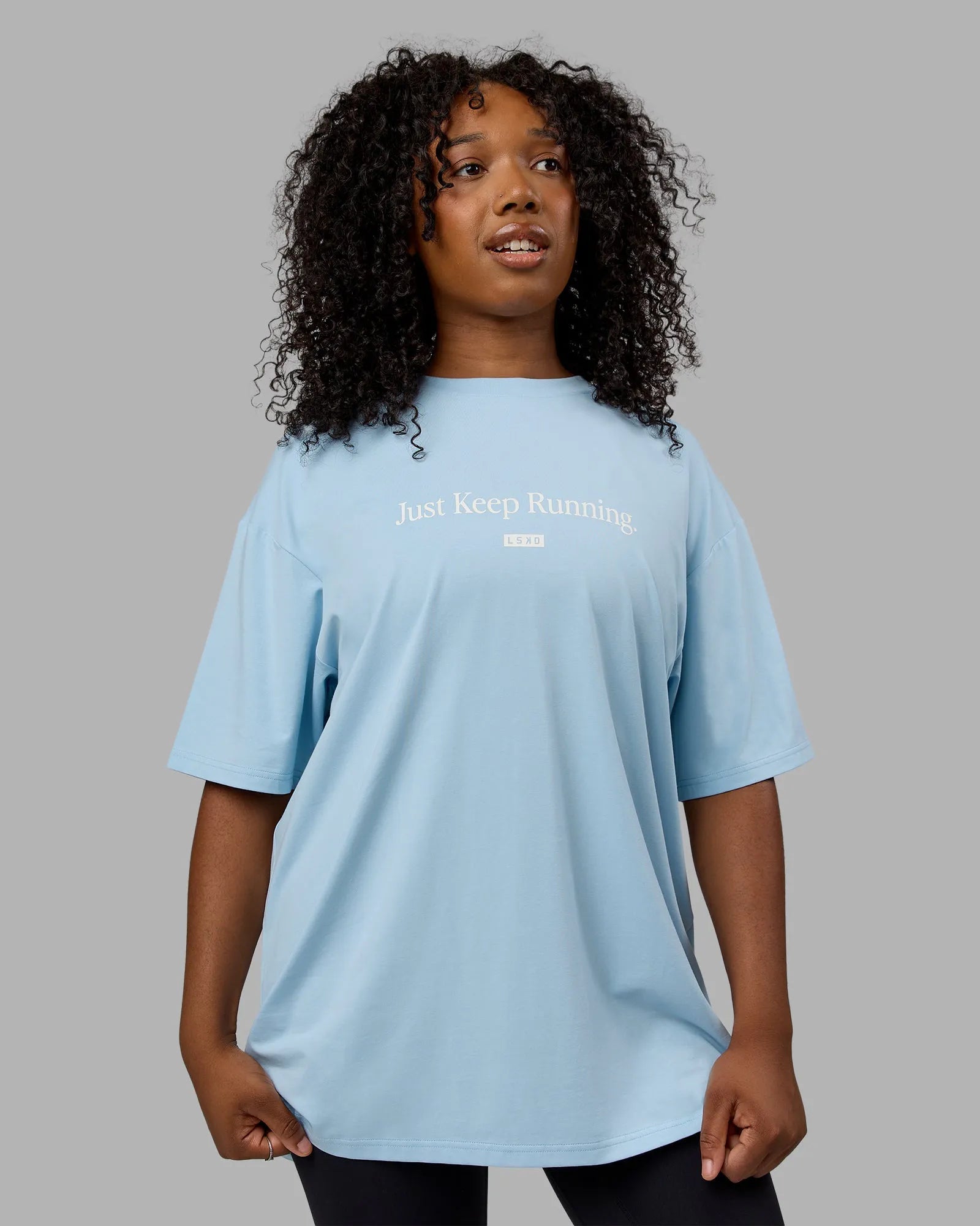 Glacial Blue-Off White