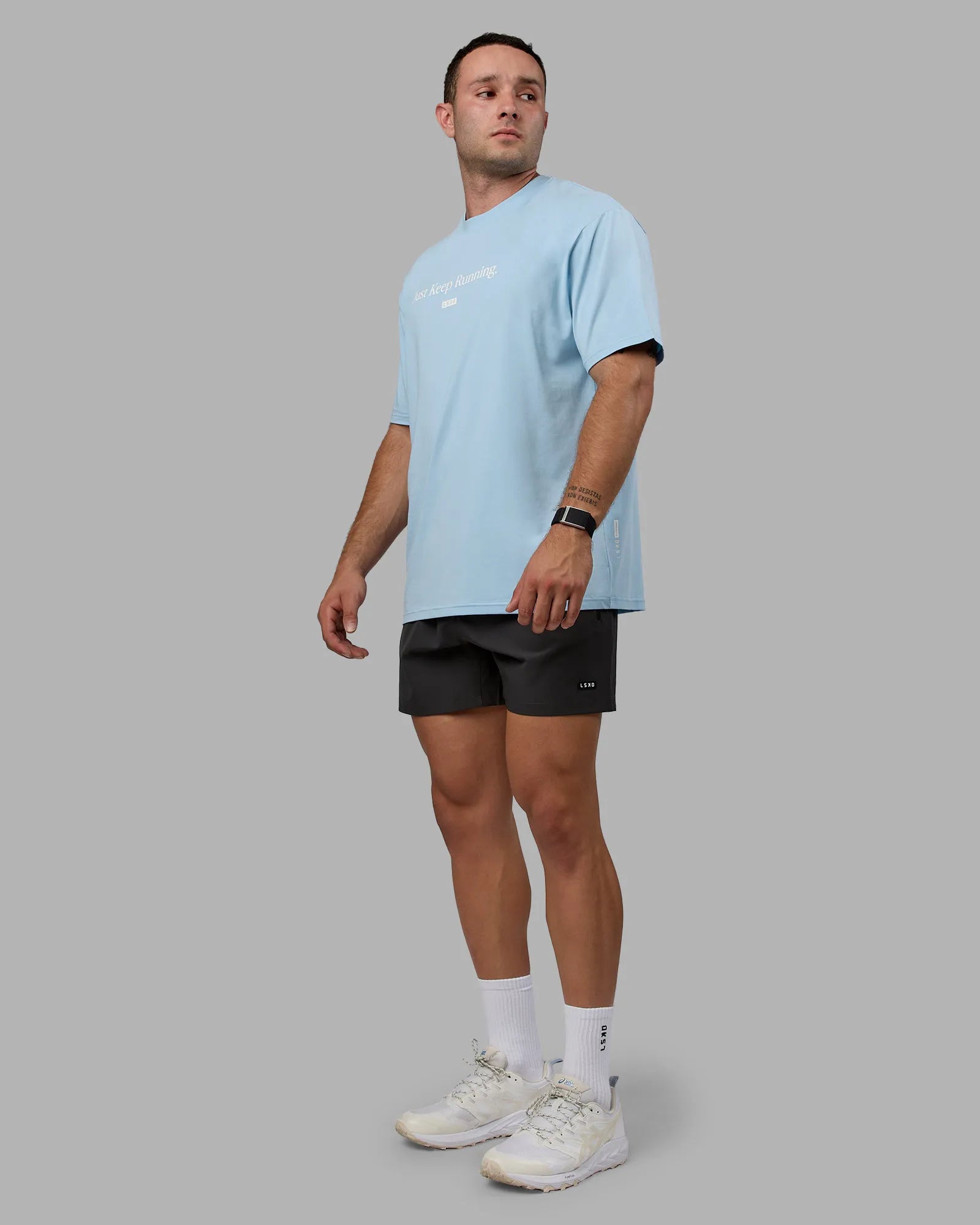 Glacial Blue-Off White