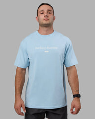 Glacial Blue-Off White