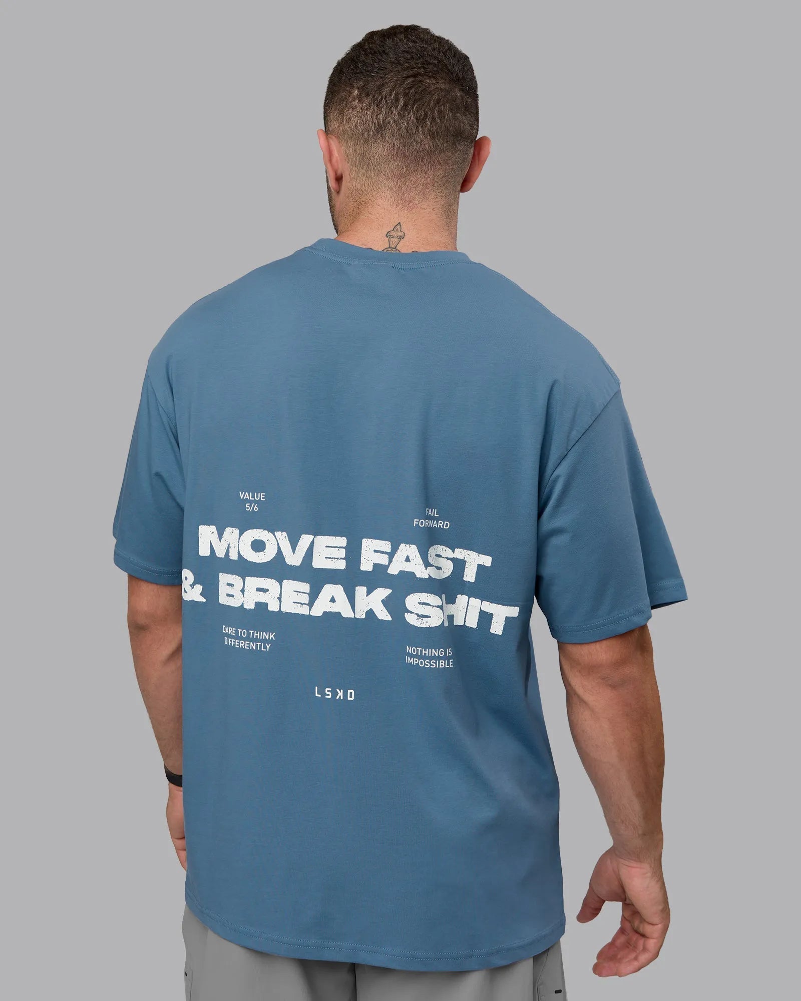 Elemental Blue-Off White