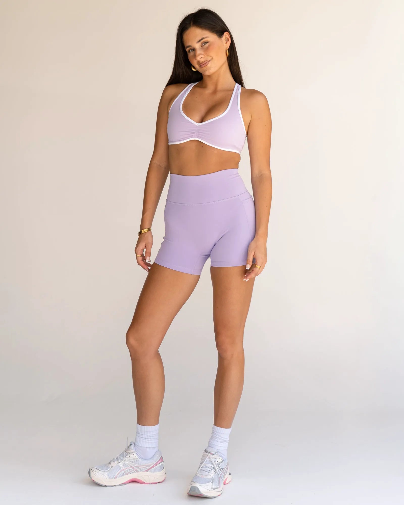 Pale Lilac-White