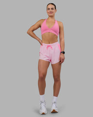 Accelerate 3" High-Rise Running Short - Candy Pink-Marshmallow