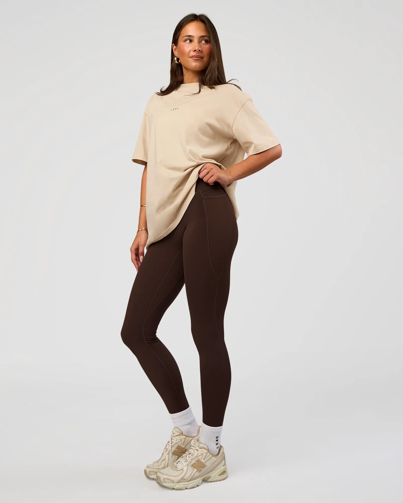 Shale Beige Washed-Hot Chocolate