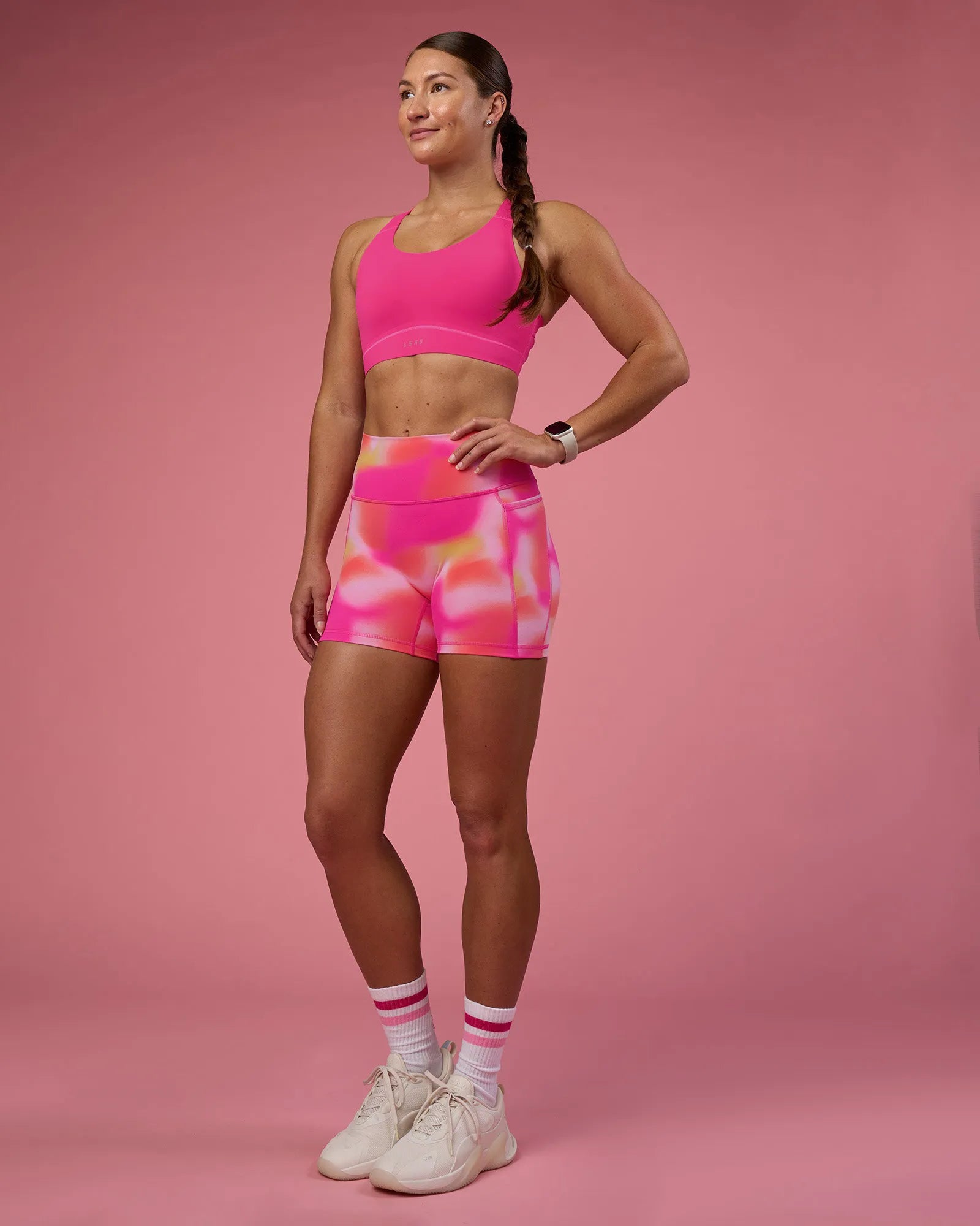 Pink Glow Print