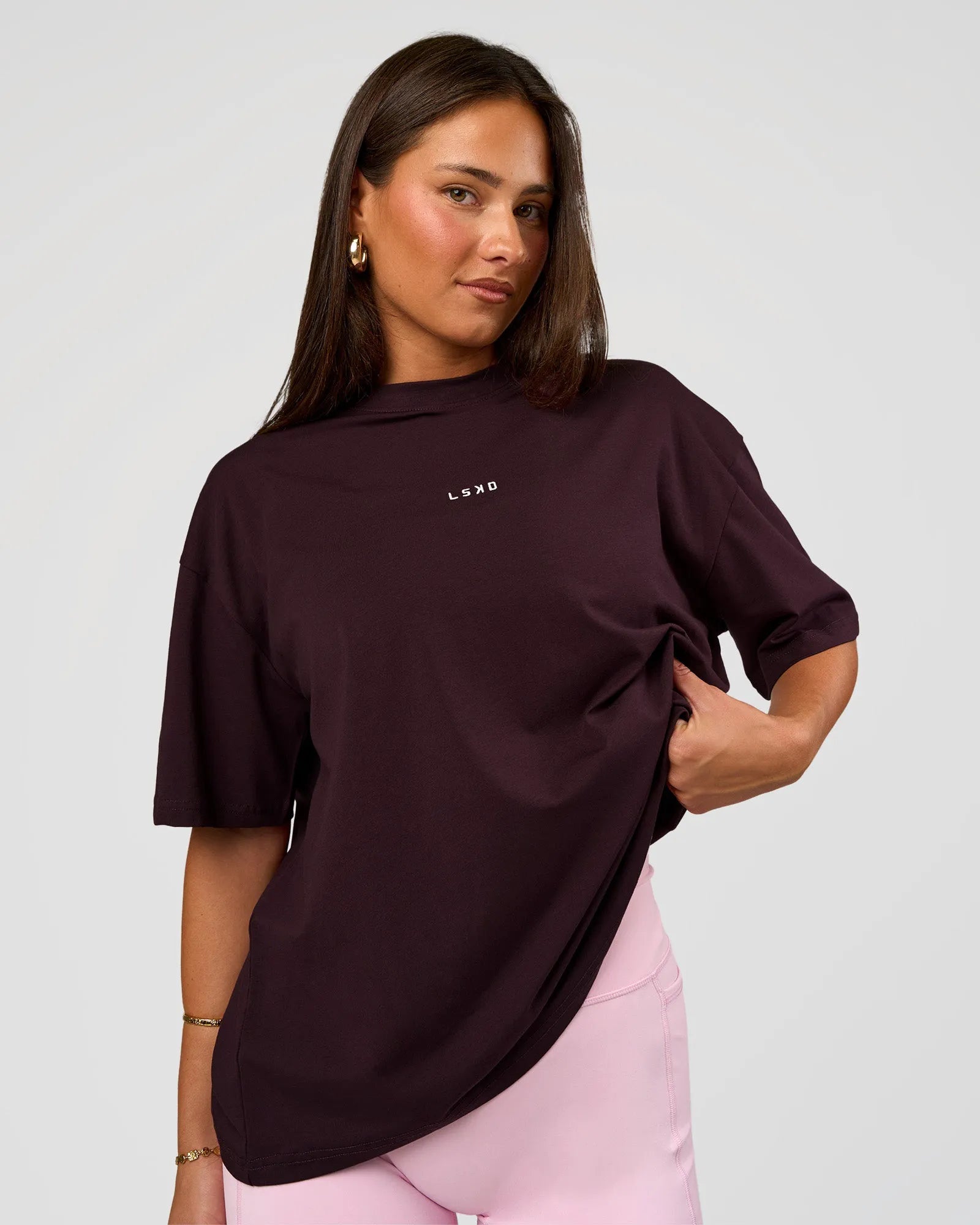 Midnight Plum-White