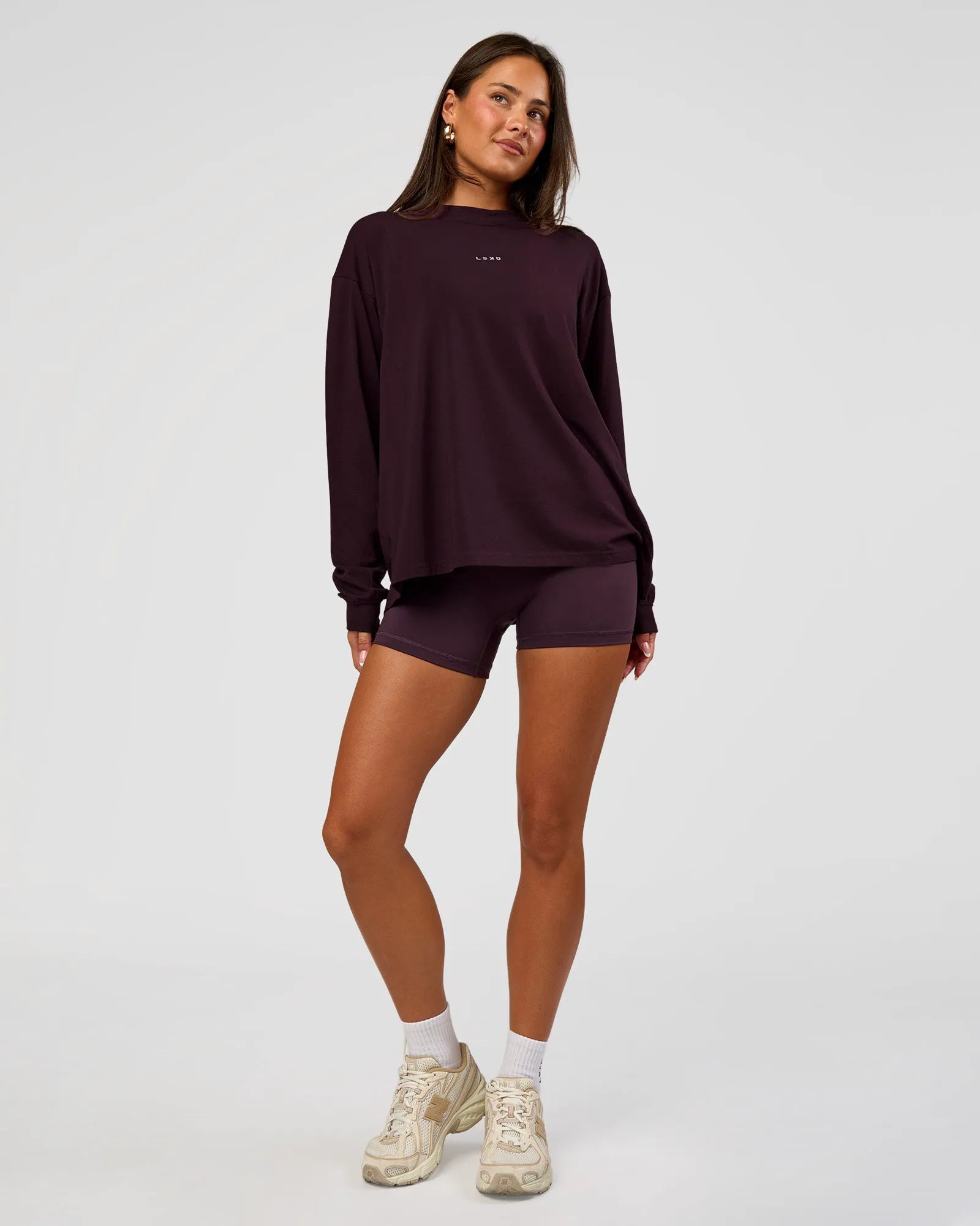 Midnight Plum-White