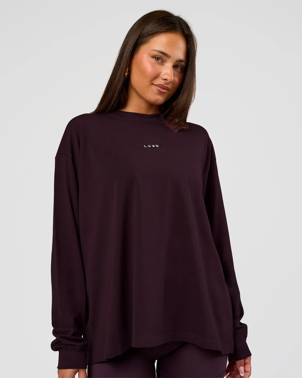 Midnight Plum-White