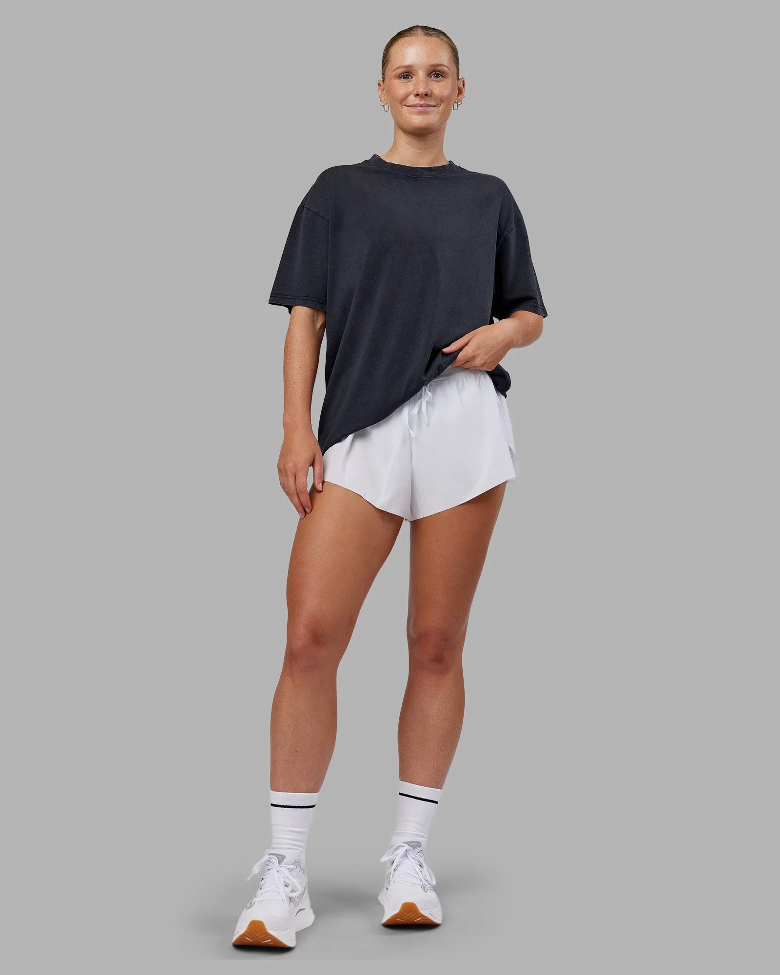 Black Washed-Circular Gray