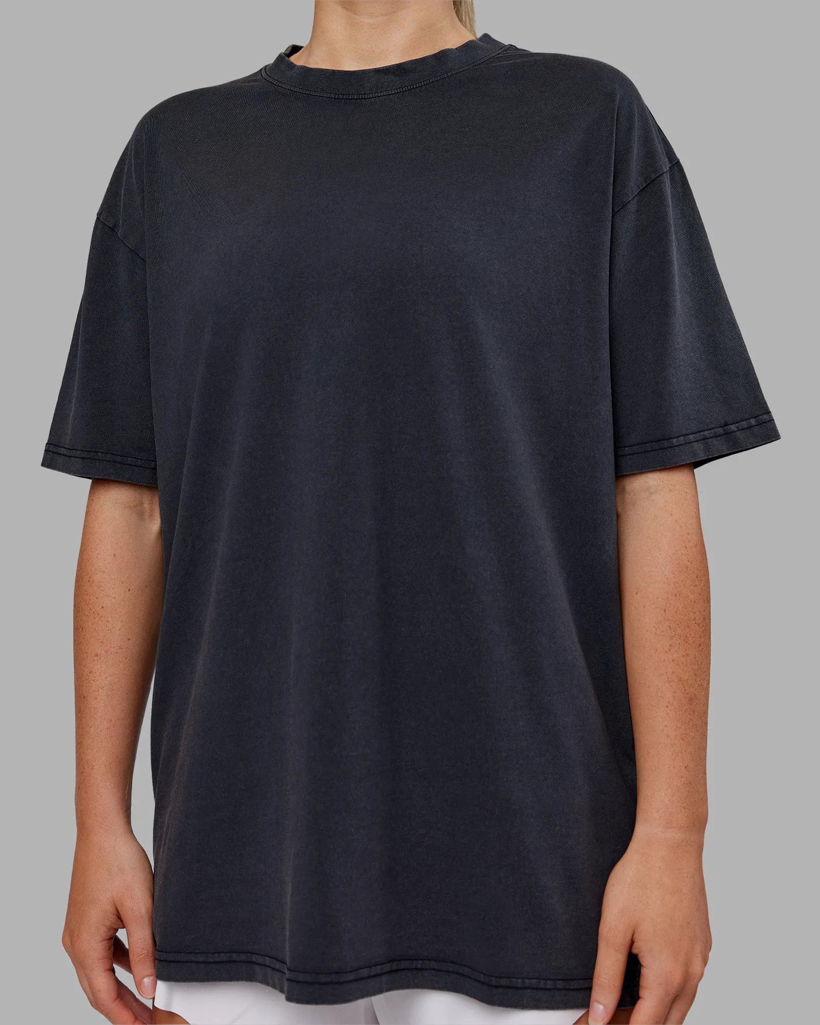 Black Washed-Circular Gray