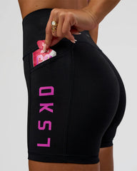 Black-Ultra Fuchsia