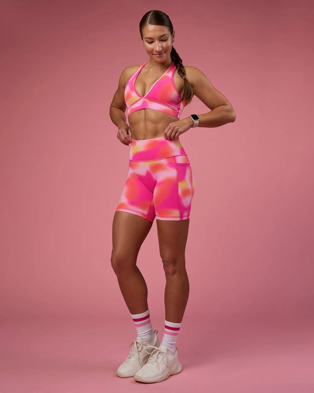 Pink Glow Print