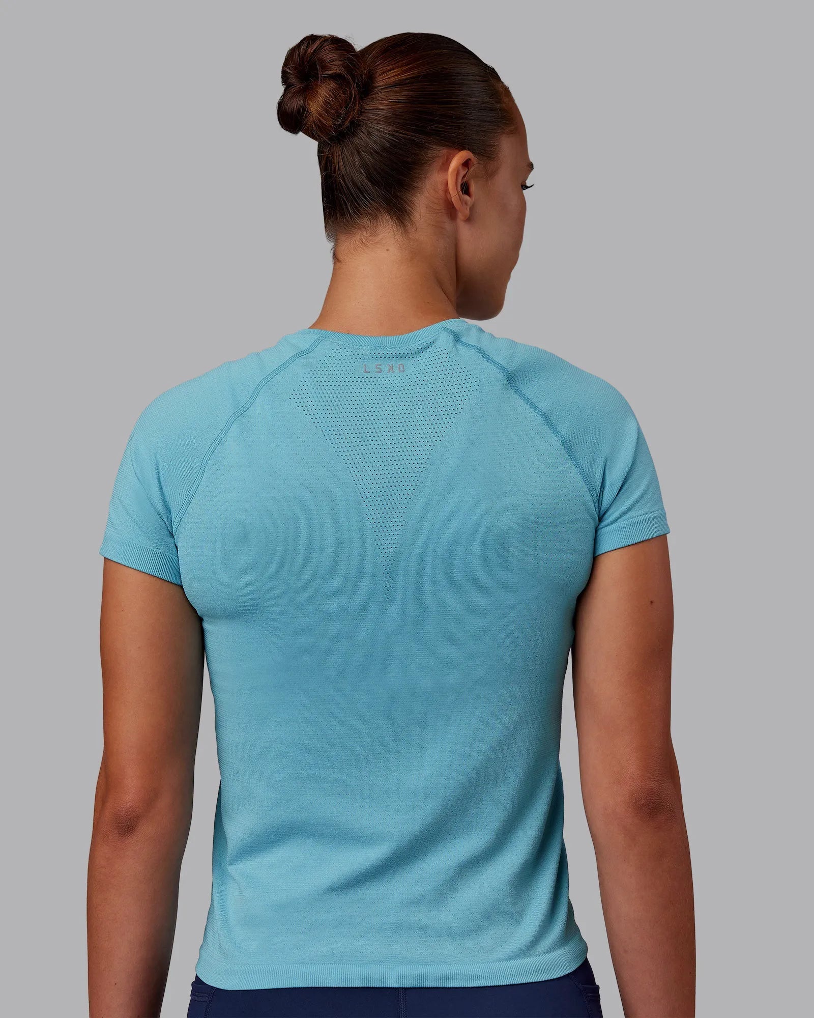 AeroFLX+ Seamless Tee - Retro Blue/Retro Blue