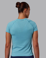 AeroFLX+ Seamless Tee - Retro Blue/Retro Blue