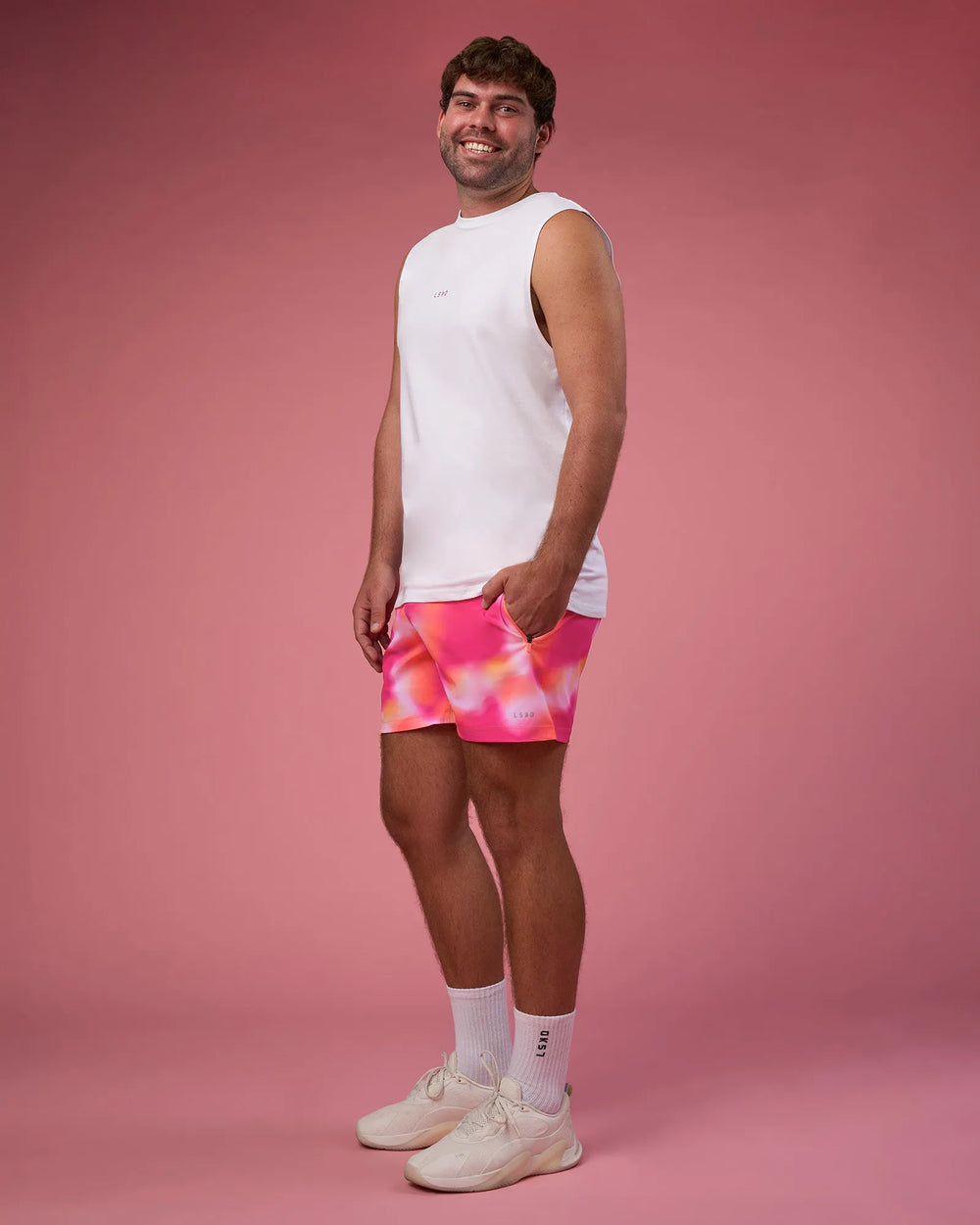 White-Ultra Pink