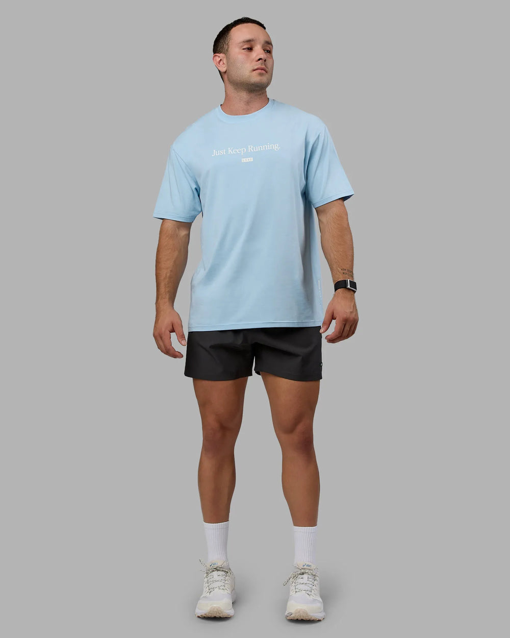 Glacial Blue-Off White