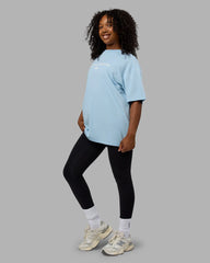 Glacial Blue-Off White