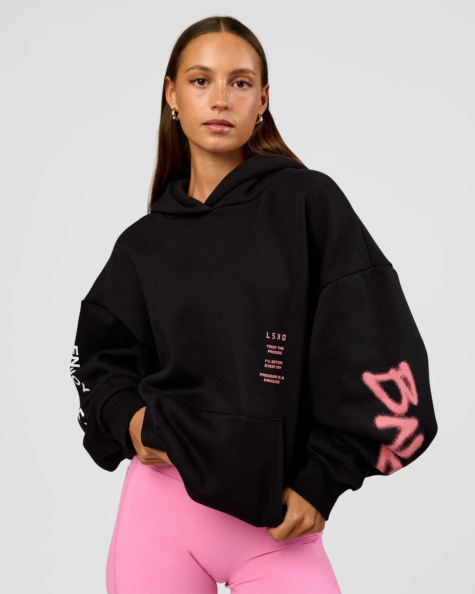 Black-Candy Pink