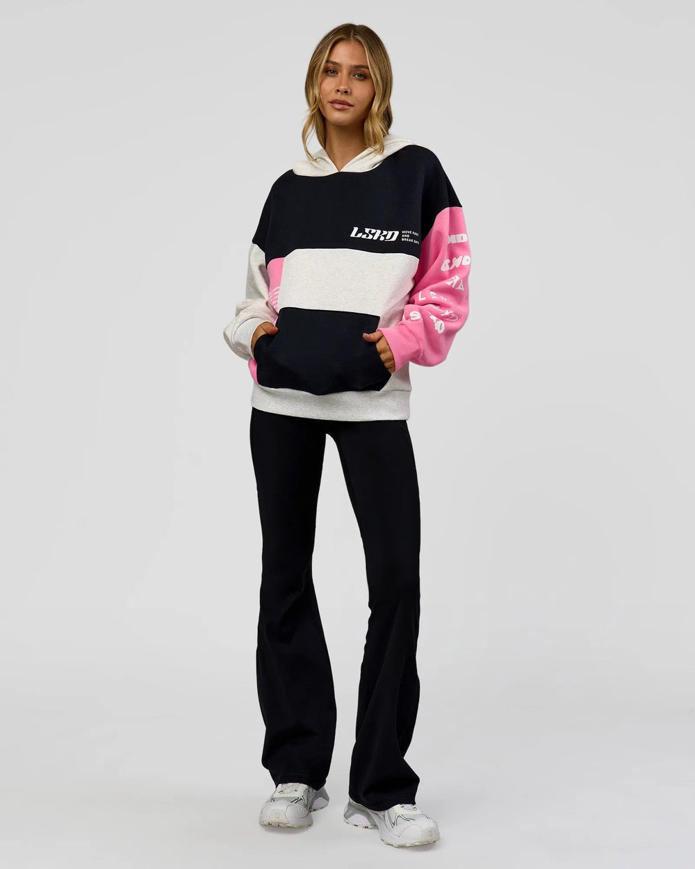 Caviar-Candy Pink-Grey Marl