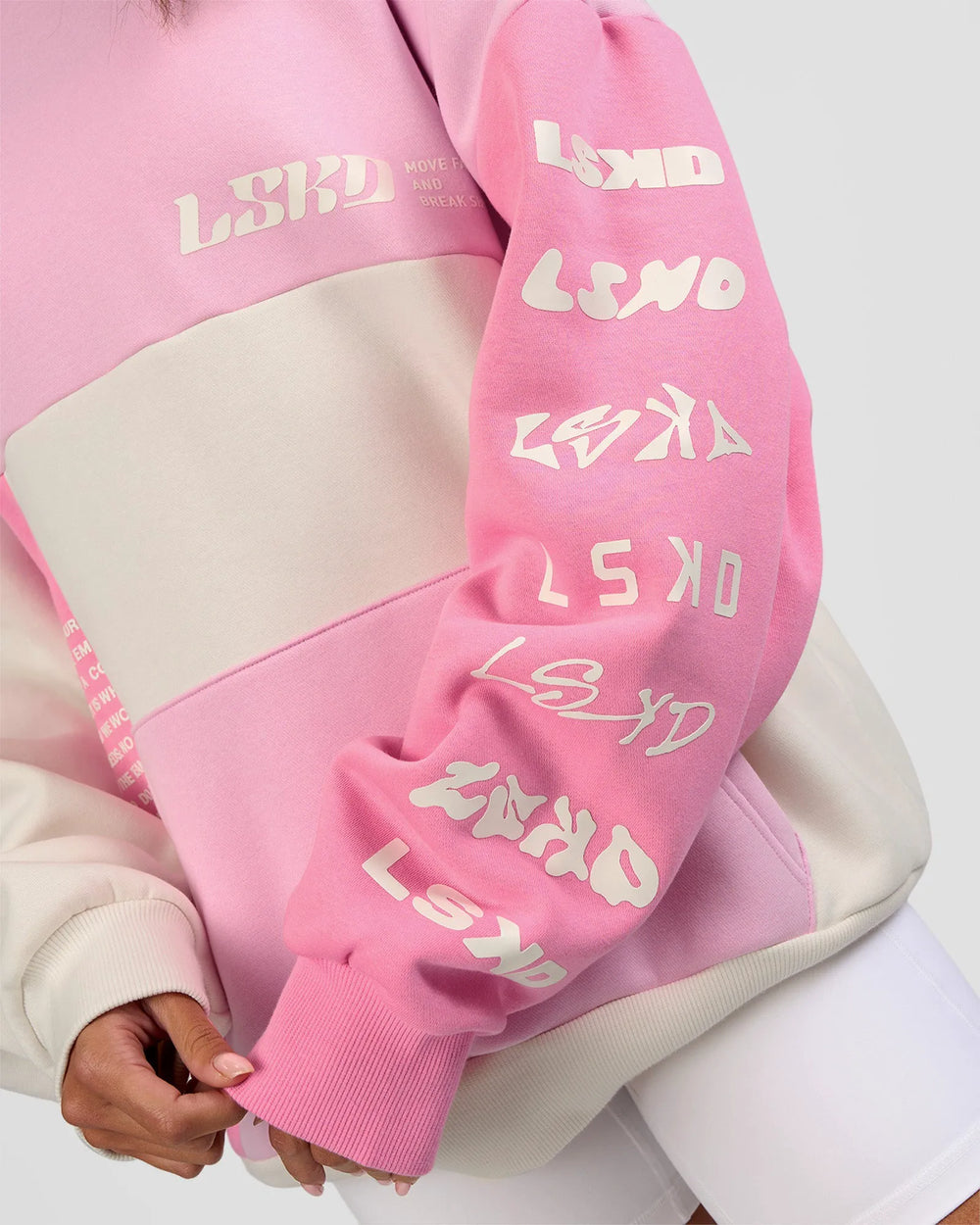 Off White-Marshmallow-Pink