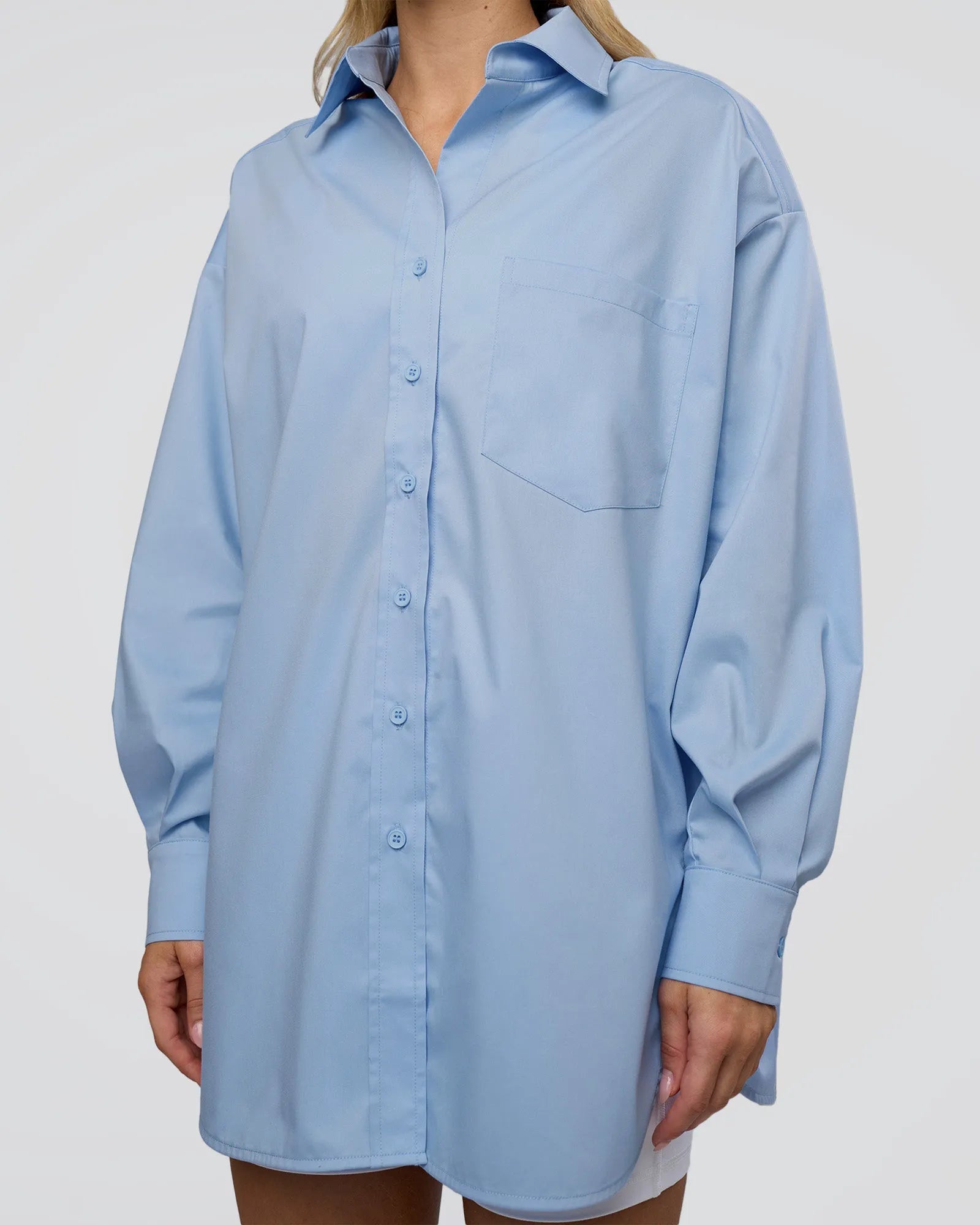 Poplin Blue