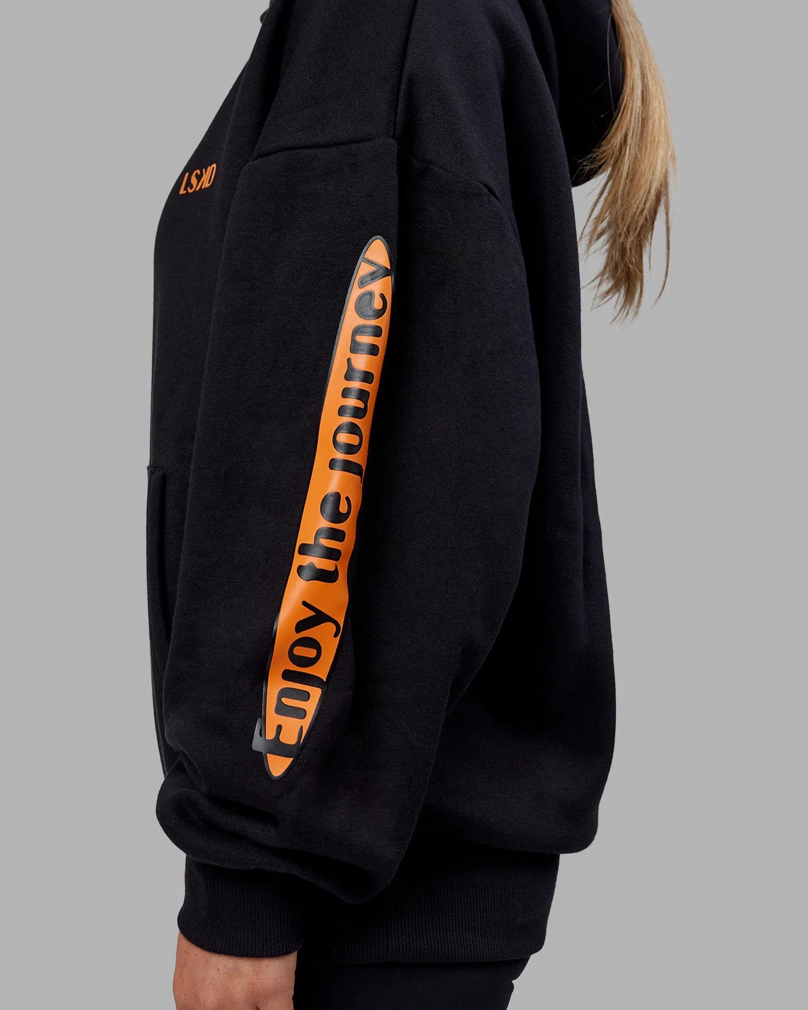 Black-Vibrant Orange