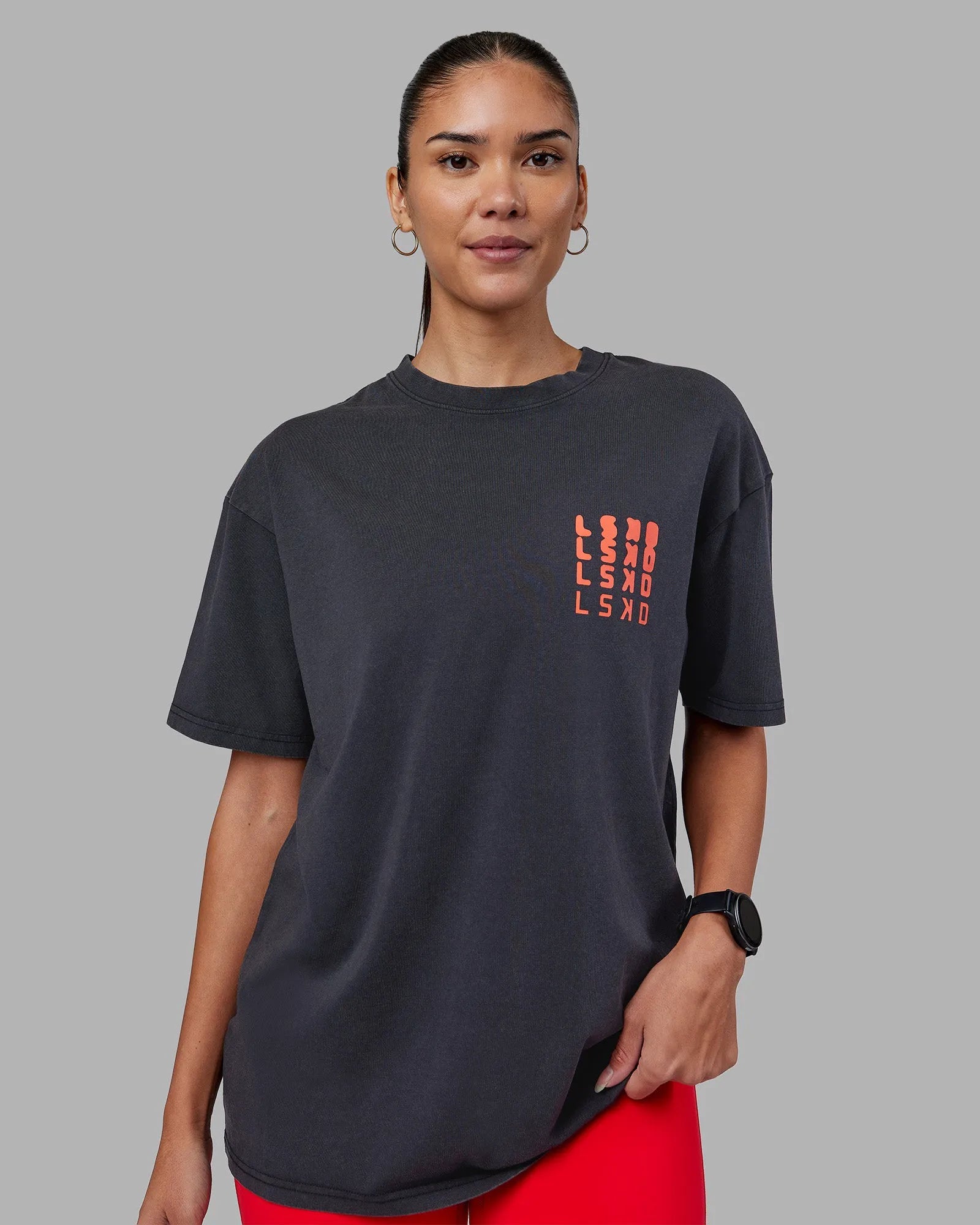 Black Washed-Ultra Orange