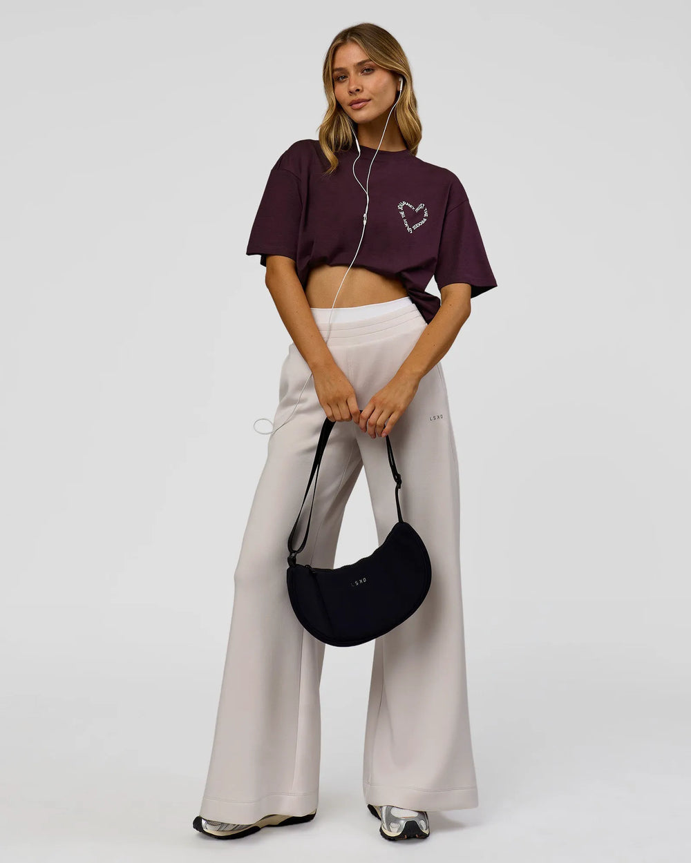Midnight Plum-White