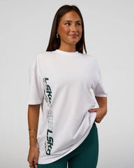 White-Vital Green