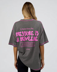 Dark Storm Washed-Ultra Fuchsia