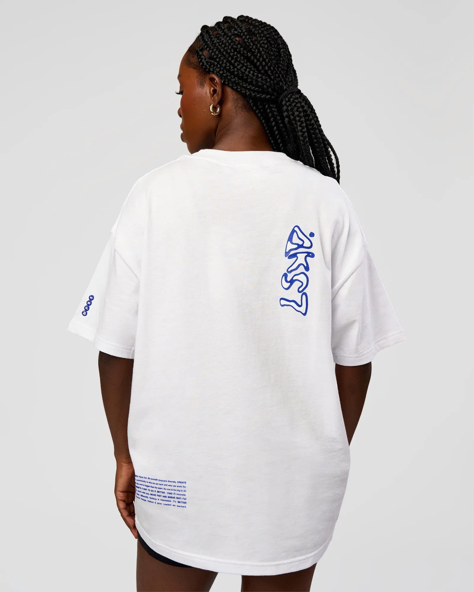 White-Electric Indigo