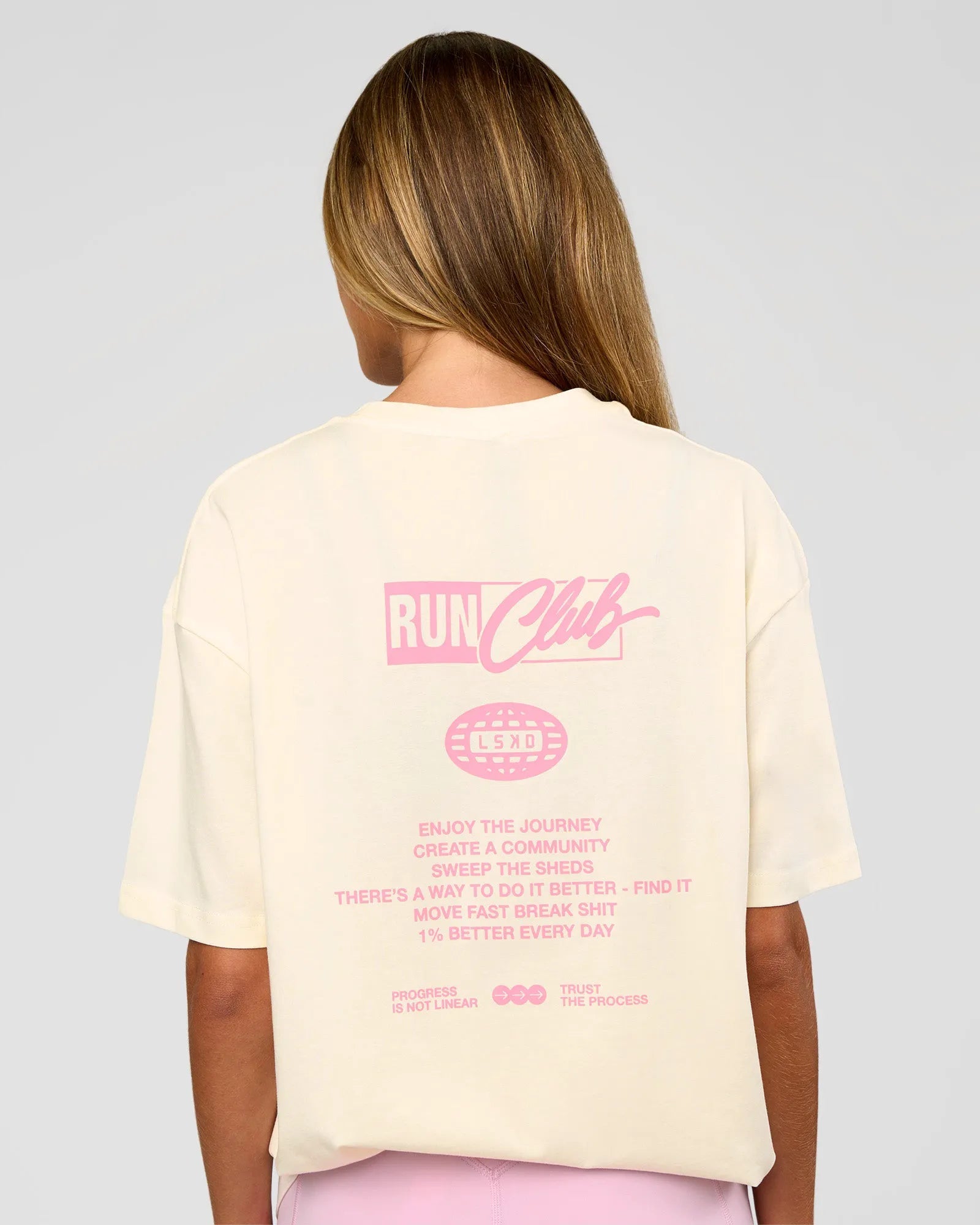 Off White-Candy Pink