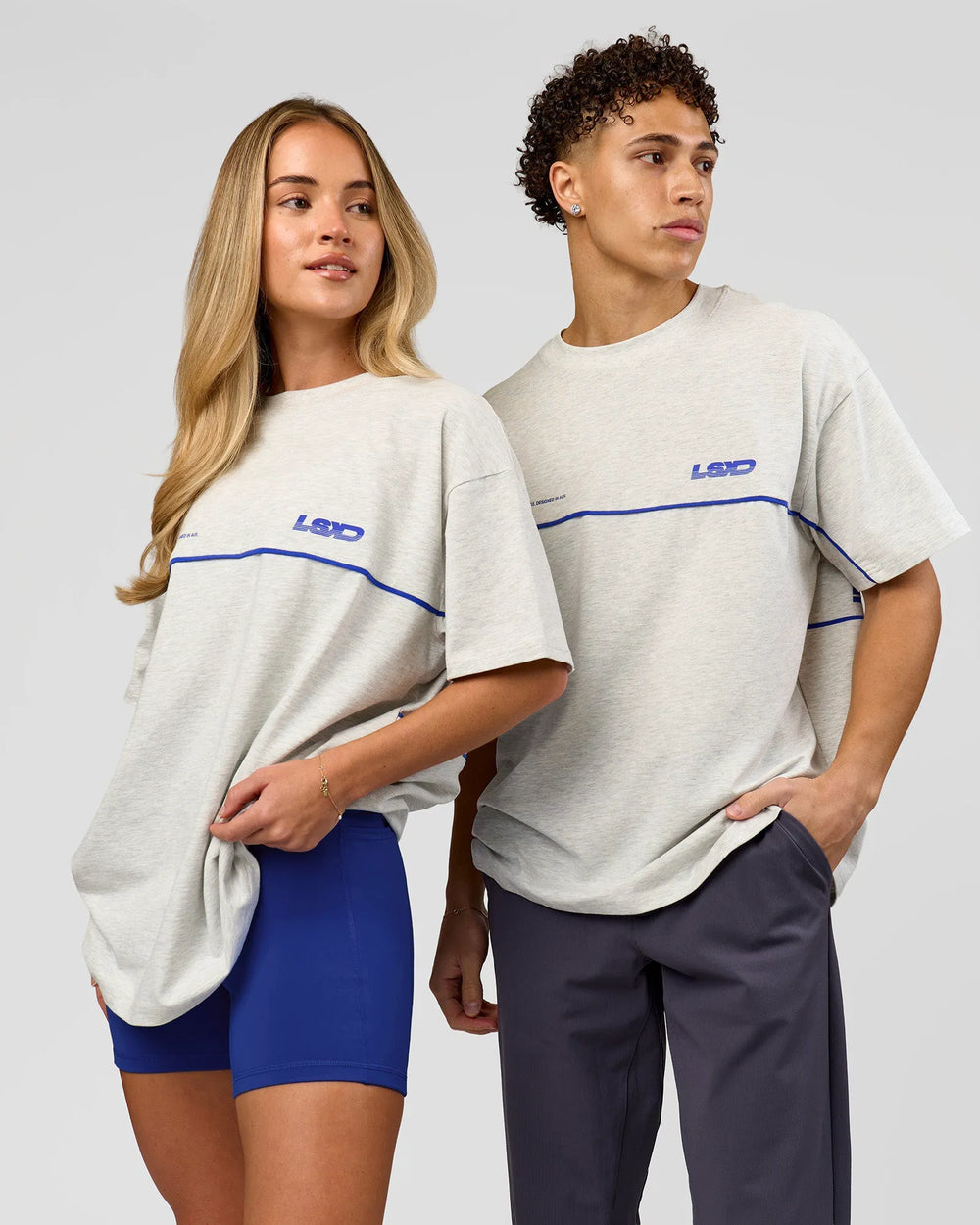 Silver Marl-Power Cobalt