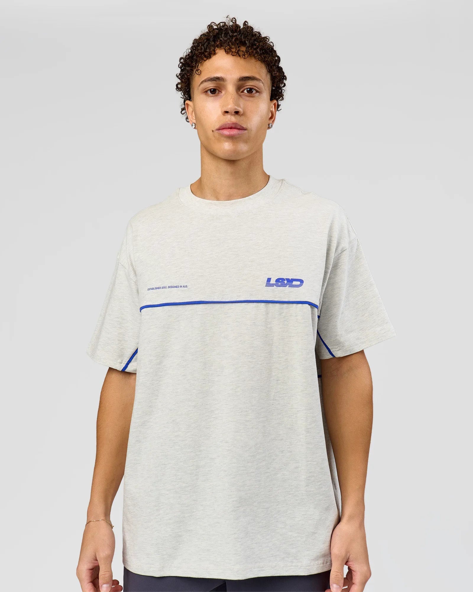 Silver Marl-Power Cobalt