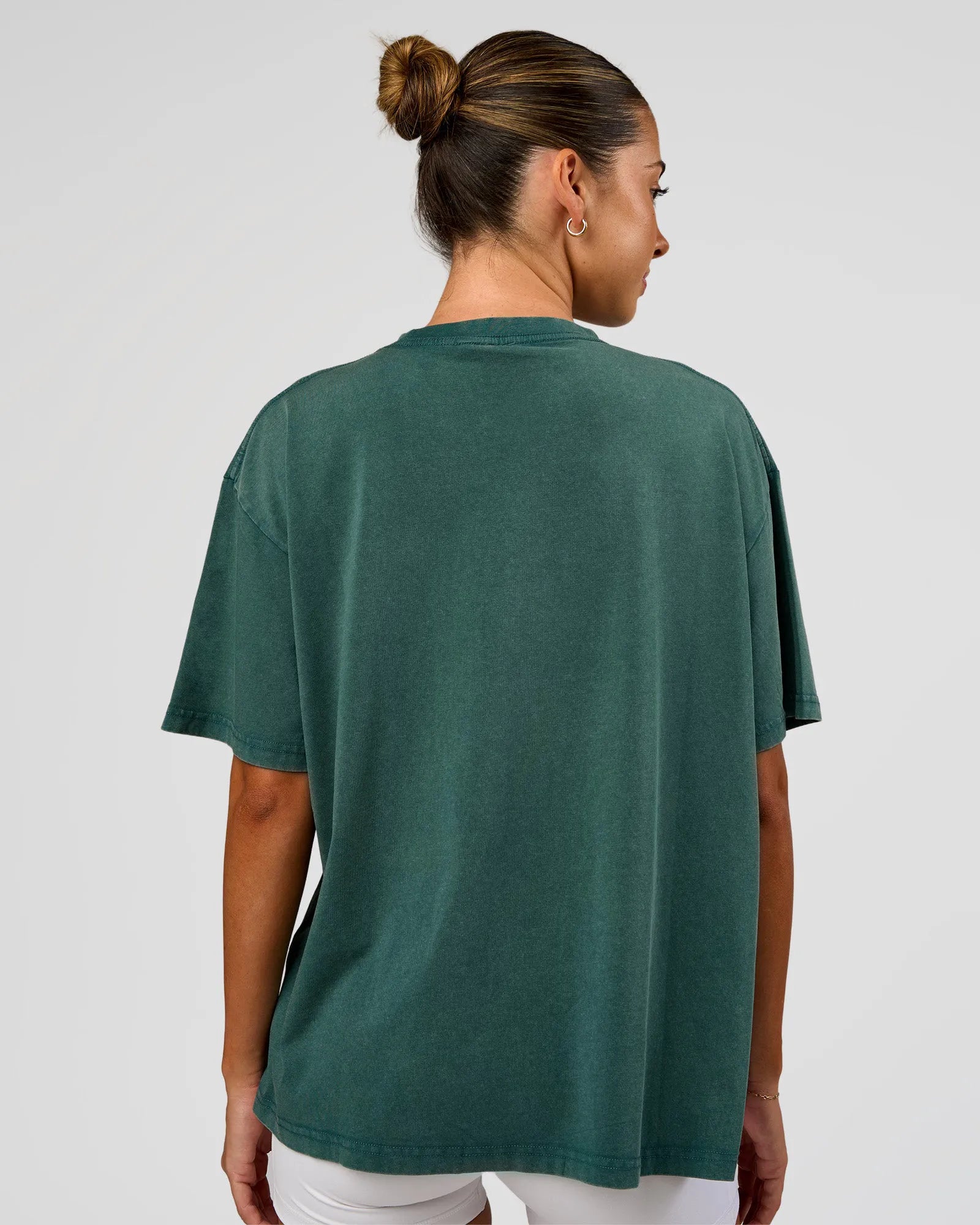 Transformative Teal Washed-White